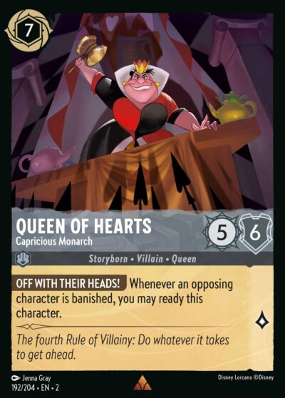 192.Queen of Hearts Capricious Monarch