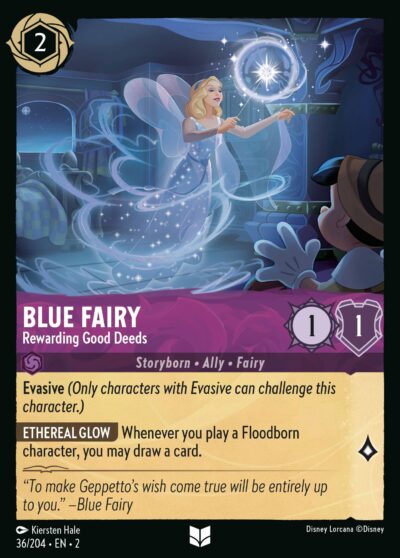 Blue Fairy, Rewarding Good Deeds