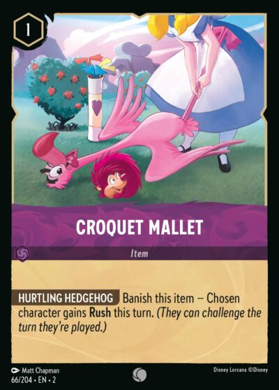 66.Croquet Mallet