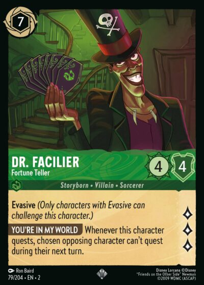 Dr. Facilier, Fortune Teller