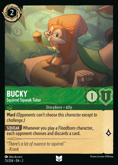 Bucky Squirrel Squeak Tutor 73