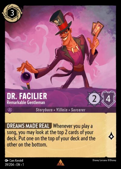 Dr. Facilier Remarkable Gentleman