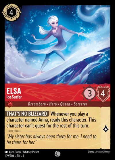 Elsa, Ice Surfer