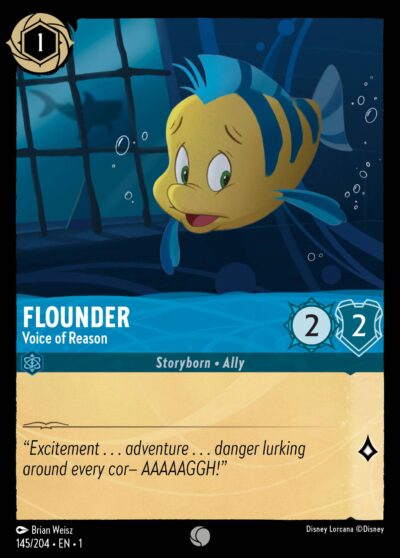 Flounder, Voice of Reason