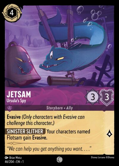 Jetsam, Ursula’s Spy