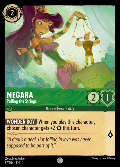 Megara, Pulling the Strings