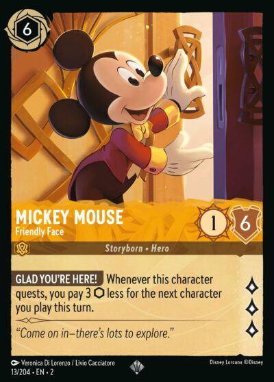 Mickey Mouse, Friendly Face