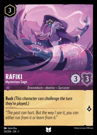 Rafiki Mysterious Sage