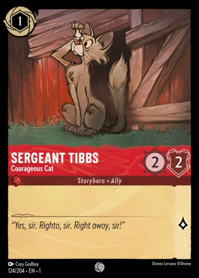 Sergeant Tibbs, Courageous Cat