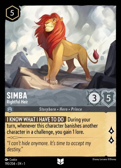 Simba Rightful Heir