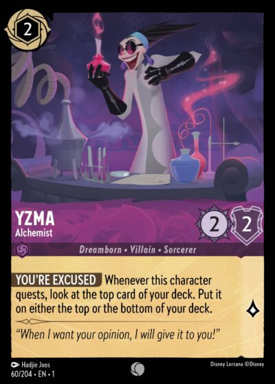 Yzma, Alchemist