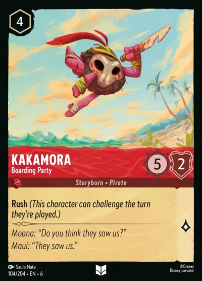 Kakamora, Boarding Party