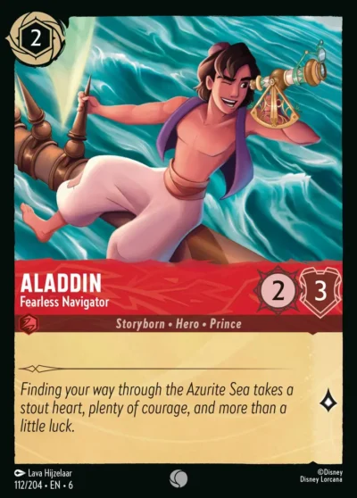 Aladdin, Fearless Navigator