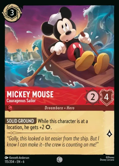 115.Mickey Mouse Courageous Sailor