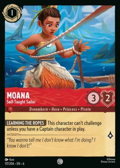 Moana, Self-Taught Sailor