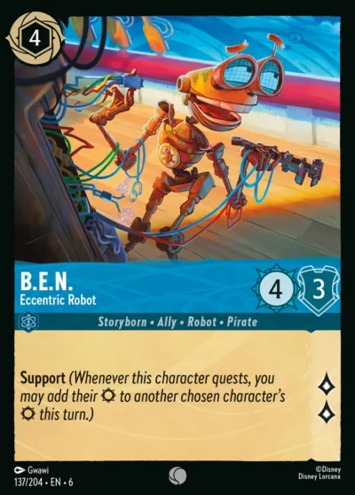 B.E.N., Eccentric Robot