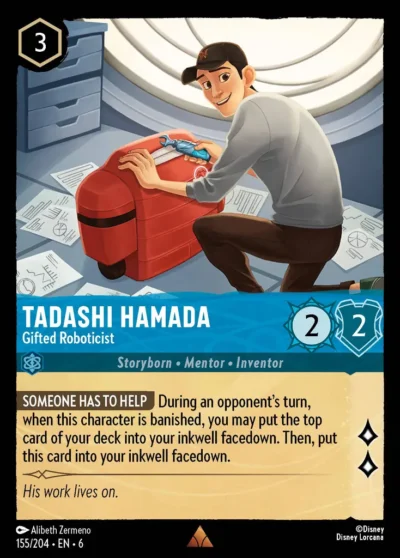 155.Tadashi Hamada Gifted Roboticist