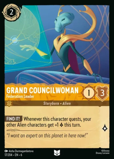 17.Grand Councilwoman Federation Leader