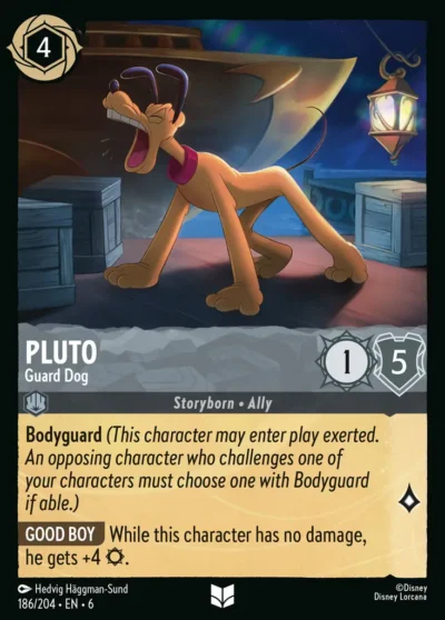 Pluto, Guard Dog