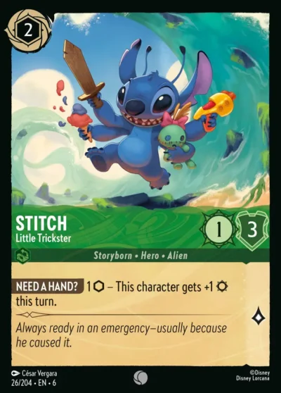 Stitch, Little Trickster