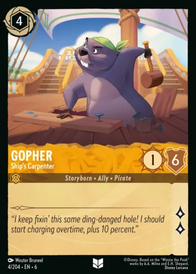 4.Gopher Ship´s Carpenter