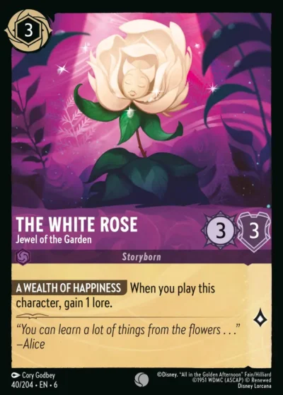 The White Rose, Jewel of the Garden