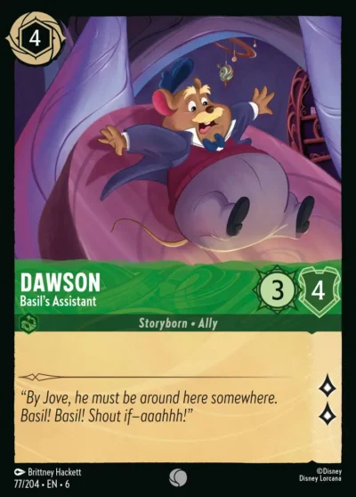 Dawson, Basil´s Assistant