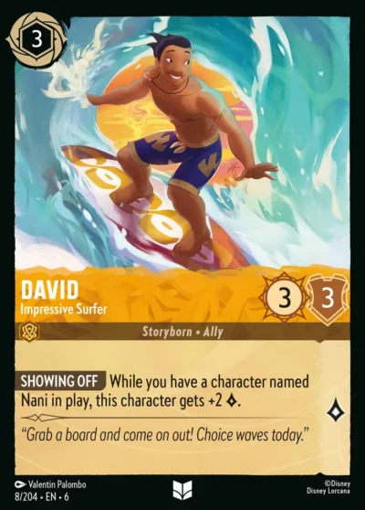 8.David Impressive Surfer