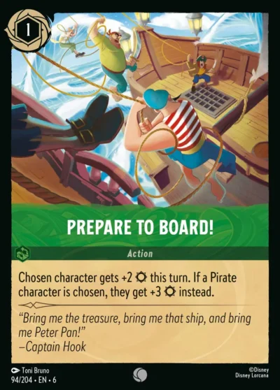 94.Prepare To Board