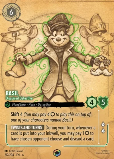 Basil, Disquised Detective