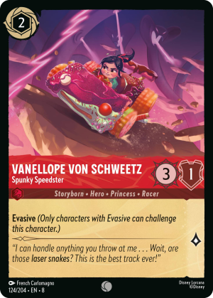 Vanellope von Schweetz, Spunky Speedster