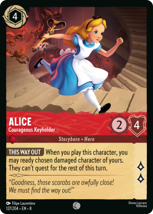 Alice, Courageous Keyholder
