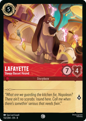 Lafayette, Sleepy Basset Hound