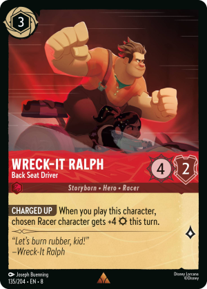 Wreck‐It Ralph, Back Seat Driver