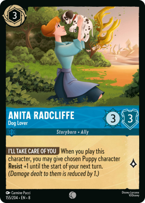 Anita Radcliffe, Dog Lover