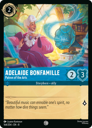 Adelaide Bonfamille, Patron of the Arts