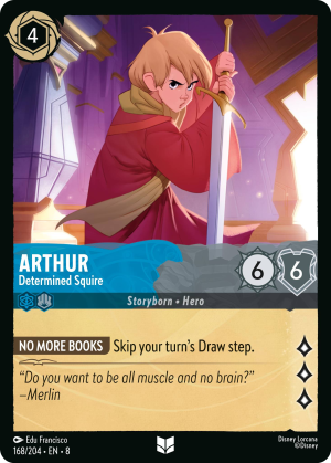 Arthur, Determined Squire