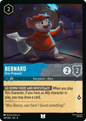 Bernard, Over-Prepared