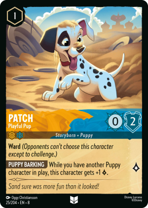 Patch, Playful Pup