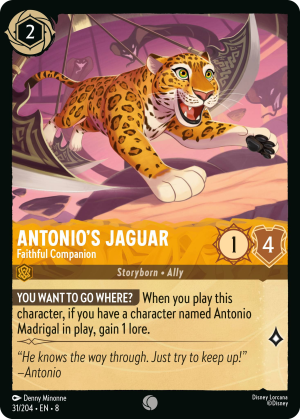 Antonio's Jaguar, Faithful Companion
