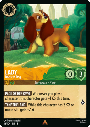 Lady, Decisive Dog