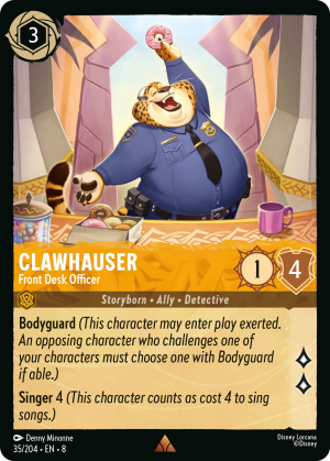 Clawhauser, Front Desk Officer
