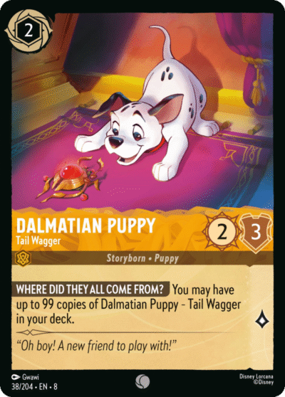 Dalmatian Puppy, Tail Wagger