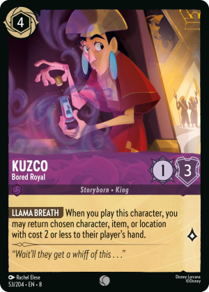 Kuzco, Bored Royal