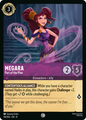 Megara, Part of the Plan