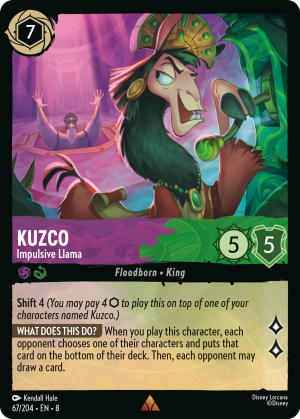 Kuzco, Impulsive Llama