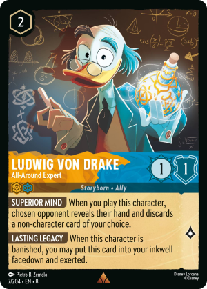 Ludwig von Drake, All‐Around Expert
