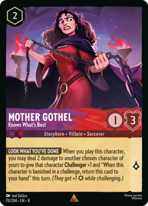 Mother Gothel, Knows What's Best