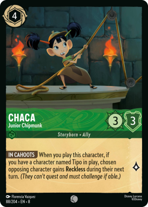 Chaca, Junior Chipmunk