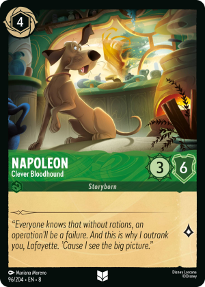 Napoleon, Clever Bloodhound